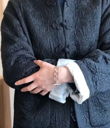 R.ALAGAN 팔찌 실버 18.5cm