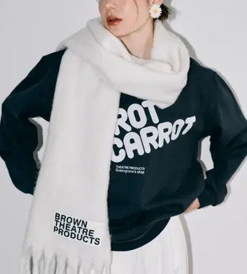 BROWN THEATRE PRODUCTS 화이트 머플러