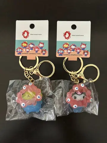 산리오 미야쿠미야쿠  마스코트 2개 세트