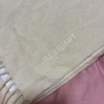 JILLSTUART 머플러 화이트 캐시미어