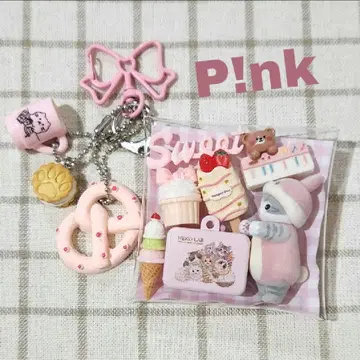 가챠 파우치 모프 샌드 네콜라보 핑크 계열 가챠