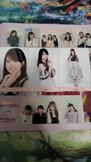 노기자카46 브로마이드 same numbers 카키 하루카 컴프