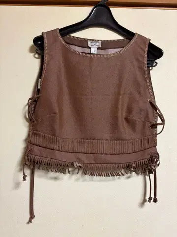 PHILOSOPHY 프린지 탱크탑 사이즈 38 미사용 새상품 택 포함