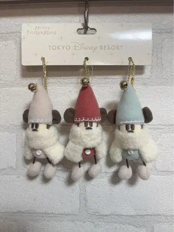 디즈니 릴린린 봉제 인형 참 3개 세트