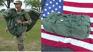 2019년 미군 실물 신형 더플백 보스턴 백 B165