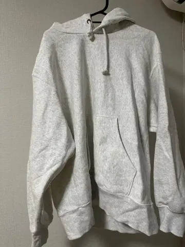 화이트 그레이 gu 헤비 웨이트 후드티 L + 팬츠 M