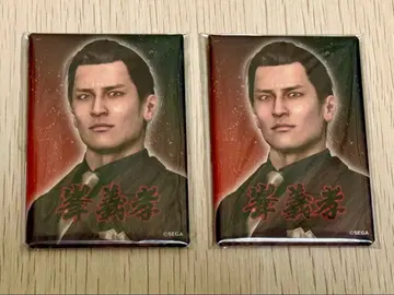 [ 익명 배송 ] 용과 같이 미네 요시타카 캔뱃지 E-21