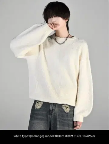 ADRER 프리미엄 푸와모치 니트 / 극상 푸와모치 니트