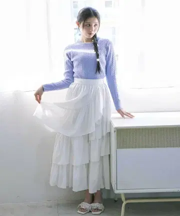 JILL by JILLSTUART 랜덤 티어드 볼륨 스커트