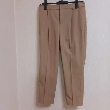 아마카 AMACA 테이퍼드 팬츠 앵클 팬츠 베이지 계열 XL