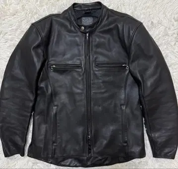 KADOYA 싱글 라이더 자켓 카우 가죽