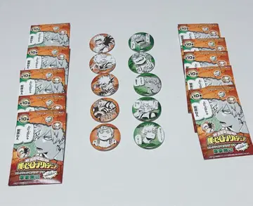 히로아카 컬렉션 캔뱃지 푸치 HEROES 바쿠고 컴플리트 세트 2