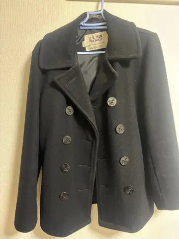 U.S. 740N PEACOAT 사이즈 34 블랙