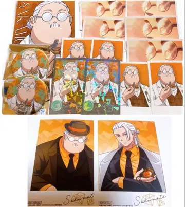 사카데이 사카모토 타로 AMOCAFE 캔뱃지 최애 파샤 카드 레어 특전