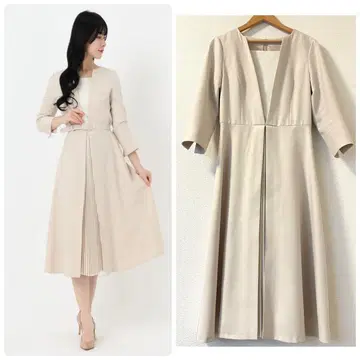 스트로베리 필드 센터 플리츠 원피스