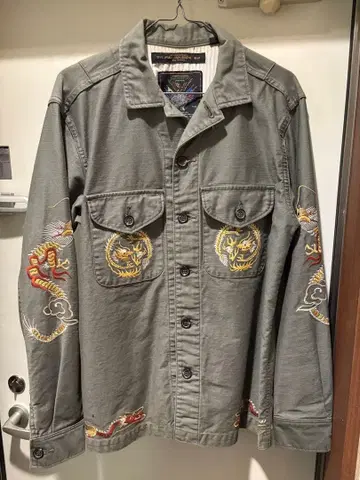 EGO TRIPPING 밀리터리 자켓 그레이