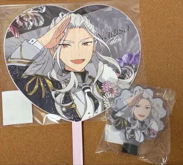 스타포니 란 나기사 응원 부채 & 응원봉 튜브 세트