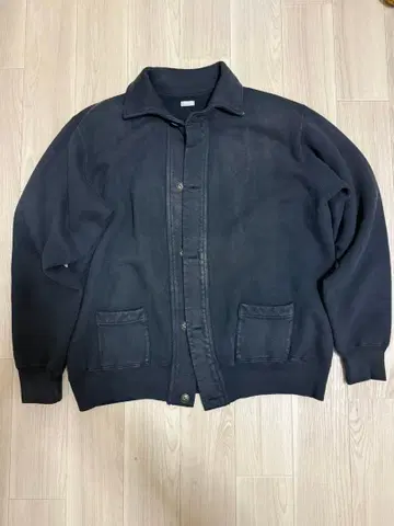 A.PRESSE Vintage Sweat Cardigan