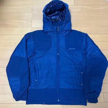 patagonia 다운 자켓 네이비 후드 부착