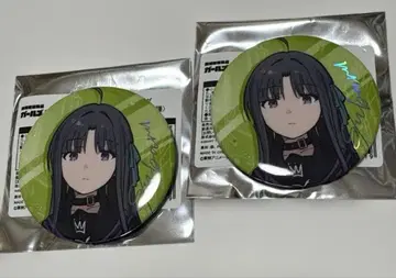 극장판 총집편 걸클 트레이딩 오로라 캔뱃지 야스와 스바루