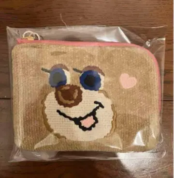 [ 미사용 새상품 ] 페이러 도업 테디걸 L자 파우치