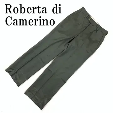 LA8714 로베르타 디 카메리노 슬랙스 팬츠 그린 울 W74