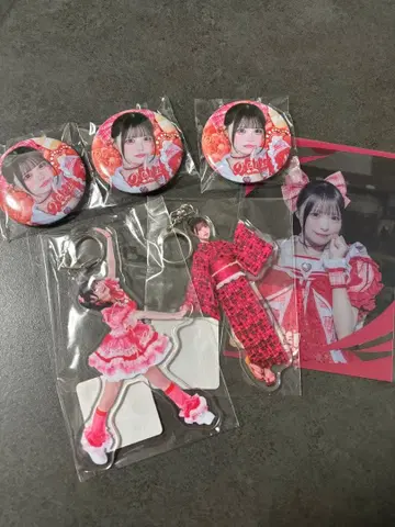 iLiFE! 코코로하나 리리 무도관 클리어 카드 아크릴 키링 캔뱃지