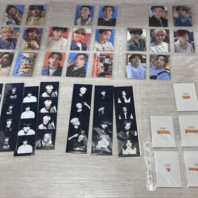 방탄 Butter 앨범포카+가디건 포카 44종 드볼