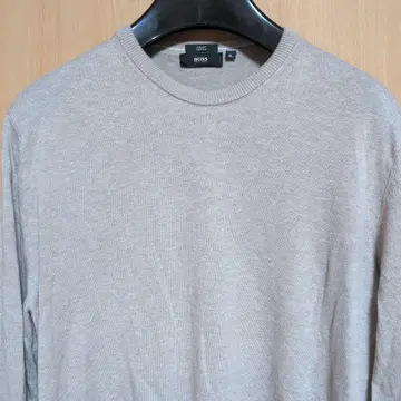 BOSS 휴고보스 코튼 니트 XL 베이지