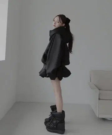 본딩 스커트 /Bonding Skirt FICTION TOKYO