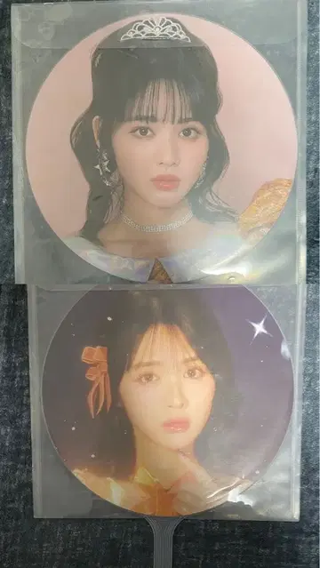 FRUITS ZIPPER 진세이 스즈카 부채 2종 세트