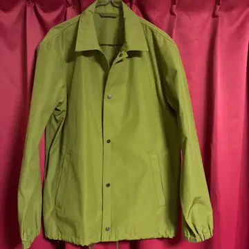 GLOBAL WORK 그린 나일론 자켓 올리브 블루종