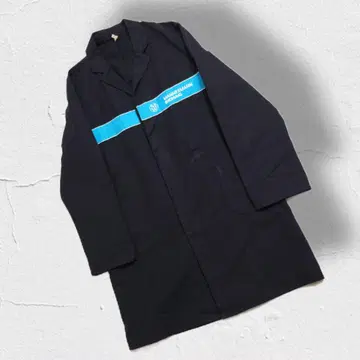 독일제 유로 워크 코트 더스터 코트 스텐카라 코트 블랙