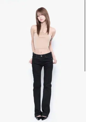 theredthread S cat claw 데님 블랙