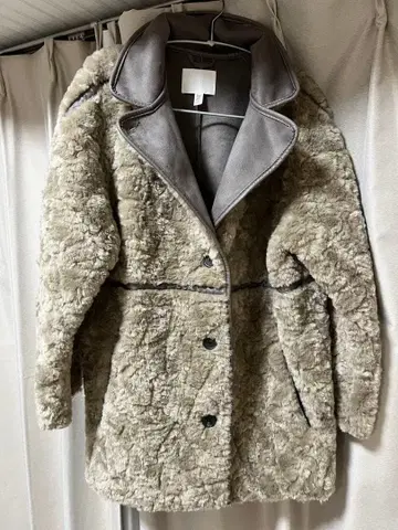 H&M 새상품급 테디 코트 XS