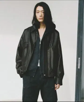 ARTIFICIAL GRAIN FLIGHT BLOUSON L