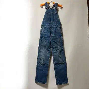 EDWIN 블루 데님 오버롤 1975년 모델