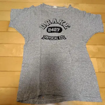 챔피온 60년대  그레이 T셔츠 M 사이즈