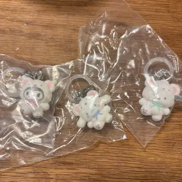 산리오 메지루시 액세서리 세트 포근포근 스노우