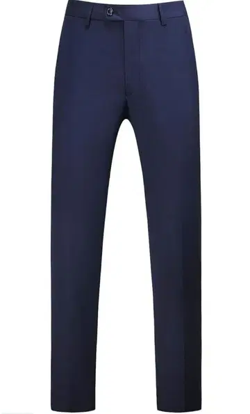 슬랙스/남성용 노턱 롱 팬츠 슬림 비즈니스 슬림 레그 출퇴근 6XL