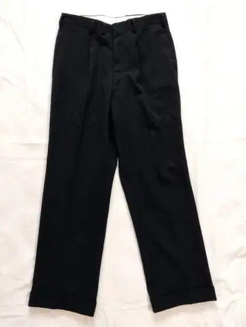 빈티지 울 슬랙스 검정 블랙 50's 60's