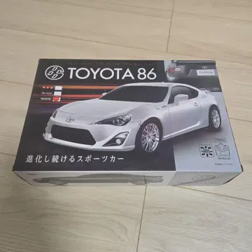 TOYOTA 86 라디오 컨트롤 카 화이트