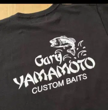 게리 야마모토 포켓 티셔츠 블랙 M