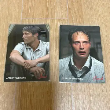 매즈 미켈슨 탄생 60주년 기념 영화 혜택 트레이딩 카드 세트