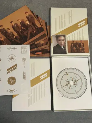 ATEEZ 아치즈 앨범 TREASURE 요산 트레이딩 카드 포함