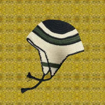 90s 귀도리 니트 모자 스트릿 구제 의류 그런지