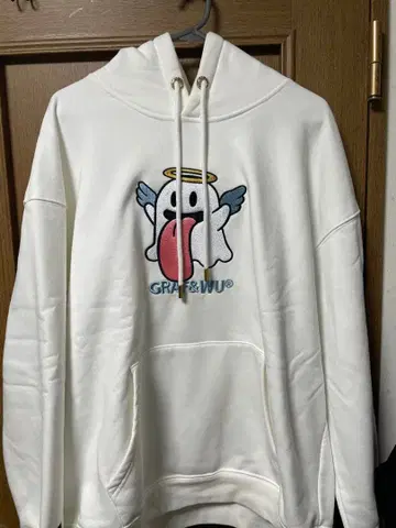 GRAF&WU 천사 후드티 화이트