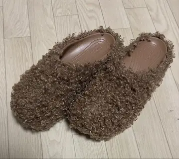 crocs 사이렌 두들 퍼 크로그 힐 통굽 퍼
