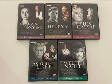 BBC 셰익스피어 DVD 5작품 세트