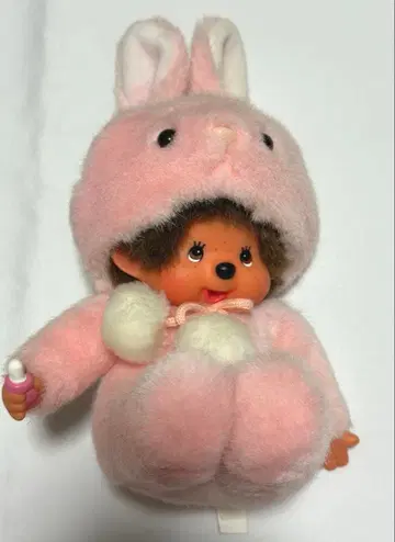 몬치치 토끼 잠옷 세키구치제 핑크